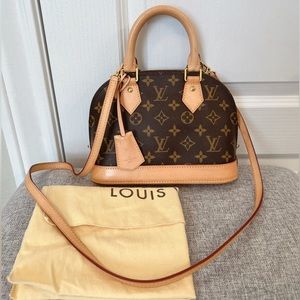 Louis Vuitton Alma BB monogram bag